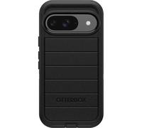 OtterBox Coque Defender Series pour Google Pixel 9 et Pixel 9 Pro (Uniquement) - Noir - Coque Uniquement - Robuste et Durable - avec Protection des Ports - Protection de défense microbienne -