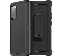 OtterBox Coque Defender Series pour Samsung Galaxy S20 FE 5G (FE Uniquement - Non Compatible avec d'autres modèles de Galaxy S20) - Noir, Robuste et Durable, avec Protection des Ports, Comprend Une