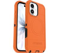 OtterBox Coque Defender Series Pro MagSafe pour iPhone 17, ultra robuste, Orange