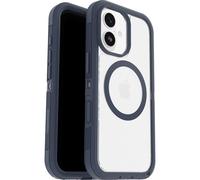 Otterbox Coque Defender Series Pro XT Clear MagSafe pour iPhone 17, Antichoc, Anti-Chute, Robuste, supporte 7X Plus de Chutes Que la Norme Militaire, Transparent/Bleu