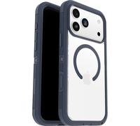 Otterbox Coque Defender Series Pro XT Clear MagSafe pour iPhone 17 Pro Max, Antichoc, Anti-Chute, Robuste, supporte 7X Plus de Chutes Que la Norme Militaire, Transparent/Bleu