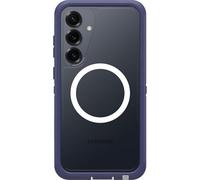 Otterbox Coque Defender Series XT Clear avec Aimants pour Samsung Galaxy S25+, Antichoc, Anti-Chute, Robuste, supporte 7X Plus de Chutes Que la Norme Militaire, Transparent/Violet