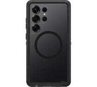 Otterbox Coque Defender Series XT Clear avec Aimants pour Samsung Galaxy S25 Ultra, Antichoc, Anti-Chute, Robuste, supporte 7X Plus de Chutes Que la Norme Militaire, Transparent/Noir