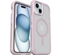 OtterBox Coque Defender Series XT Clear MagSafe pour iPhone 16e, 15, 14, 13, Antichoc, Anti-Chute, Robuste, supporte 7X Plus de Chutes Que la Norme Militaire, Transparent/Mauve