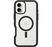 Otterbox Coque Defender XT MagSafe pour iPhone 16 Plus, Antichoc, Anti-Chute, Robuste, supporte 7X Plus de Chutes Que la Norme Militaire, Transparent/Noir, Livré sans Emballage