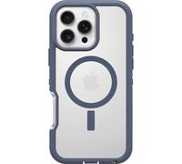 Otterbox Coque Defender XT MagSafe pour iPhone 16 Pro Max, Antichoc, Anti-Chute, Robuste, supporte 7X Plus de Chutes Que la Norme Militaire, Transparent/Bleu