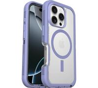 Otterbox Coque Defender XT MagSafe pour iPhone 16 Pro, Transparent/Violet | Antichoc, anti-chute, robuste, supporte 7x plus de chutes que la norme militaire