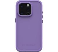 OtterBox Coque étanche avec MagSafe pour iPhone 15 Pro (Uniquement) Série FR (conçue par LifeProof) - Rule of Prum (Violet), imperméable, 60% Plastique recyclé, élégante et élégante