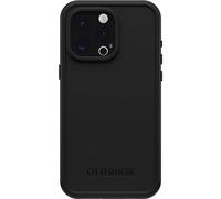 OtterBox Coque étanche pour iPhone 15 Pro Max (Uniquement) Série FR avec MagSafe (conçue par LifeProof) - Noir, imperméable, 60% Plastique recyclé, élégante et élégante