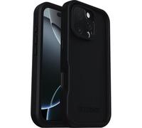 Otterbox Coque Frē Series MagSafe pour iPhone 16 Pro, étanche (IP68), résistant aux Chocs, avec Protecteur d'écran intégré, supporte 5 x Plus de Chutes Que la Norme Militaire, Noir