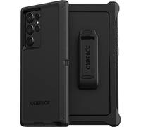 OtterBox Coque pour Galaxy S22 Ultra Defender Series - Noir, Robuste et Durable, avec Protection des Ports, Comprend Une béquille à Clip Holster