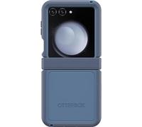 OtterBox Coque pour Galaxy Z Flip5 Defender Series XT - Jeans Bleu Layette (Bleu), sans écran, Protection de charnière Robuste, Attache de Cordon, Compatible PowerShare et Chargement sans Fil