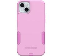 OtterBox Coque pour iPhone 15 Plus et iPhone 14 Plus Commuter Series - Run Wildflower (Rose), Fine et résistante, adaptée aux Poches, avec Protection des Ports (Rose)