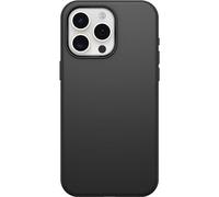 OtterBox Coque pour iPhone 15 Pro Max (Uniquement) Symmetry Series - Noir, Ultra élégante, Compatible avec Le Chargement sans Fil, Bords surélevés pour protéger l'appareil Photo et l'écran