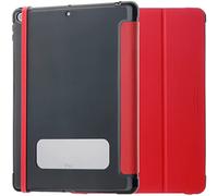 OtterBox React Series - Etui à rabat pour tablette - noir, rouge - pour Apple 10.2-inch iPad (7ème génération, 8ème génération, 9ème génération)