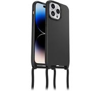 Otterbox React Necklace Coque avec MagSafe pour iPhone 14 Pro Max, Coque de Protection Ultra Fine avec Collier réglable et Amovible, testé Selon Les Normes Militaires, Noir