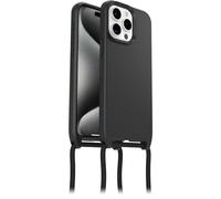 Otterbox React Necklace Coque avec MagSafe pour iPhone 15 Pro Max, Coque de Protection Ultra Fine avec Collier réglable et Amovible, testé Selon Les Normes Militaires, Noir