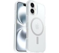 Otterbox Coque React Series MagSafe pour iPhone 16, Antichoc, Anti-Chute, Ultra-Mince, Protection Fine, testé Selon Les Normes Militaires, Transparent, Livré sans Emballage