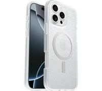 Otterbox Coque React Series MagSafe pour iPhone 16 Pro Max, Antichoc, Anti-Chute, Ultra-Mince, Protection Fine, testé Selon Les Normes Militaires, Stardust - Transparent, Livré sans Emballage