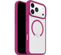 Otterbox Coque React Series MagSafe pour iPhone 17 Pro Max, Antichoc, Anti-Chute, Ultra-Mince, Protection Fine, testé Selon Les Normes Militaires, Transparent/Rose