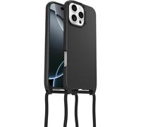 Otterbox Coque React Series Necklace MagSafe pour iPhone 16 Pro Max, Coque de Protection Ultra Fine avec Collier réglable et Amovible, testé Selon Les Normes Militaires, Noir