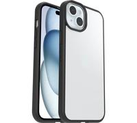 Otterbox Coque React Series pour iPhone 15 Plus/14 Plus, Antichoc, Anti-Chute, Ultra-Mince, Protection Fine, testé Selon Les Normes Militaires, Transparent/Noir