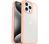 OtterBox OtterBox Coque arrière React iPhone 15 Pro Max Transparent / Peach