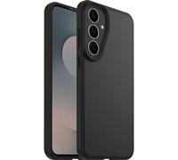 Otterbox Coque React Series pour Samsung Galaxy S25 FE, Antichoc, Anti-Chute, Ultra-Mince, Protection Fine, testé Selon Les Normes Militaires, Noir, Livré sans Emballage