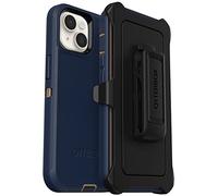 OtterBox Coque sans écran de la série Defender pour iPhone 14 Plus - Chaussures en Daim Bleu (Bleu)