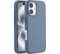 OtterBox Coque Symmetry Series MagSafe pour iPhone 16 – Antichoc, fine, résistante aux chutes – Bleu