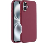 Otterbox Coque Symmetry Cactus Leather MagSafe pour iPhone 16 Plus, Rouge | Antichoc, résistante aux chutes, protection fine, supporte 3x plus de chutes que la norme militaire