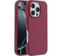 Otterbox Coque Symmetry Cactus Leather MagSafe pour iPhone 16 Pro, Rouge | Antichoc, résistante aux chutes, protection fine, supporte 3x plus de chutes que la norme militaire