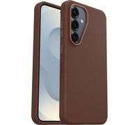 OtterBox Coque Symmetry Series Cactus Leather pour Samsung Galaxy S25, antichoc et fine, Brun