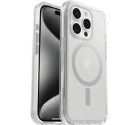 OtterBox Symmetry Series - Coque de protection pour téléphone portable - compatibilité avec MagSafe - polycarbonate, caoutchouc synthétique - clair -
