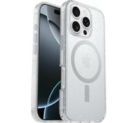 OtterBox Coque Symmetry Clear MagSafe iPhone 16 Pro – Antichoc, 3x plus de chutes, Stardust