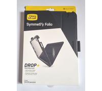 OtterBox Symmetry Folio Coque pour iPad 10e gen 2022, 11e gen 2025 (A16), Antichoc, Anti-Chute, étui Folio de Protection Fin, testé Selon Les Normes Militaires, Noir