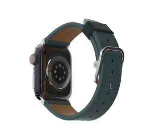 Otterbox Coque Symmetry Series Cactus Leather MagSafe pour Apple Watch 40/41/42mm, antichoc, résistante aux chutes, coque de protection fine, 3x testée selon la norme militaire, Bleu/Vert