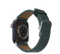 Otterbox Coque Symmetry Series Cactus Leather MagSafe pour Apple Watch 44/45/46mm, antichoc, résistante aux chutes, coque de protection fine, 3x testée selon la norme militaire, Bleu/Vert