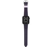 OtterBox Symmetry - Bracelet pour montre intelligente - 45/44/42 mm, cuir de cactus - luxe de prune - pour Apple Watch Hermès Series 9, Series 10,