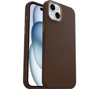 Otterbox Coque Symmetry Series Cactus Leather MagSafe pour iPhone 15 Plus, Antichoc, résistante aux Chutes, Coque de Protection Fine, 3X testée Selon la Norme Militaire, Marron