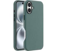 OtterBox Coque Symmetry Series pour iPhone 16 Plus – MagSafe, cuir de cactus, sagebrush (vert)