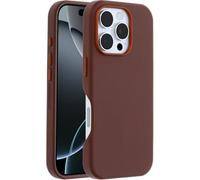 Otterbox Coque Symmetry Series Cactus Leather MagSafe pour iPhone 16 Pro, Antichoc, résistante aux Chutes, Coque de Protection Fine, supporte 3X Plus de Chutes Que la Norme Militaire, Brun