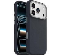 OtterBox Coque Symmetry Series Cactus Leather MagSafe pour iPhone 17 Pro — Antichoc, fine, Bleu