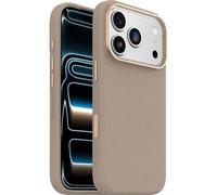 Otterbox Coque Symmetry Series Cactus Leather MagSafe pour iPhone 17 Pro, Antichoc, résistante aux Chutes, Protection Fine, supporte 3X Plus de Chutes Que la Norme Militaire, Gris
