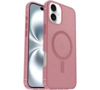 Otterbox Coque Symmetry Series Clear MagSafe pour iPhone 16 Plus, Antichoc, Anti-Chute, Fine, supporte 3X Plus de Chutes Que la Norme Militaire, Transparent/Rose