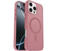Otterbox Coque Symmetry Series Clear MagSafe pour iPhone 16 Pro Max, Antichoc, Anti-Chute, Fine, supporte 3X Plus de Chutes Que la Norme Militaire, Transparent/Rose
