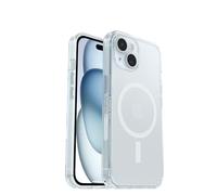 Otterbox Coque Symmetry Series Clear MagSafe pour iPhone 16e, 15, 14, 13, Antichoc, Anti-Chute, Fine, supporte 3X Plus de Chutes Que la Norme Militaire, Stardust/Transparent