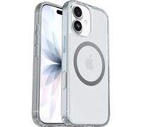 Otterbox Coque Symmetry Series Clear MagSafe pour iPhone 17, Antichoc, Anti-Chute, Fine, supporte 3X Plus de Chutes Que la Norme Militaire, Transparent