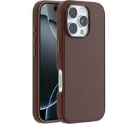 Otterbox Coque Symmetry Series MagSafe pour iPhone 16 Pro, Antichoc, résistante aux Chutes, Coque de Protection Fine, supporte 3X Plus de Chutes Que la Norme Militaire, Brun