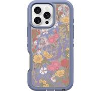 OtterBox Coque Transparente pour iPhone 16 Pro Max Defender Series XT, Fleurs Sauvages du Colorado Colorado (Violet)